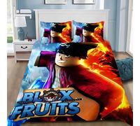 Parure De Lit Avec Housse De Couette Et Taie D'oreiller, Motif Dessin Anime B-Blox, Taille Simple, Double, King Size, Impression 3d, Cadeau D'anniversaire