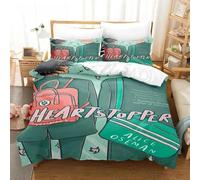 Parure De Lit Avec Housse De Couette Et Taie D'oreiller Motif Feuilles D'érable Nick Charlie Pour Adolescents