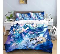 Parure De Lit Avec Housse De Couette Et Taie D'oreiller Motif Hatsune Miku