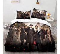 Parure De Lit Avec Housse De Couette Et Taie D'oreiller, Motif Rock Ac Dc, Motif 3d, Motif Musique, Pour Lit Double, Queen Et King Size