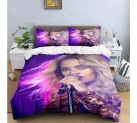 Parure De Lit Avec Housse De Couette Et Taie D'oreiller Pour Garcon S Et Filles, Motif Chanteuse Pop B-Beyonce, Pour Lit Double, Queen Ou King Size