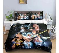 Parure De Lit Avec Housse De Couette Et Taie D'oreiller Pour Garcon S Et Filles, Motif Chanteuse Pop B-Beyonce, Pour Lit Double, Queen Ou King Size