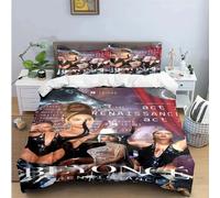 Parure De Lit Avec Housse De Couette Et Taie D'oreiller Pour Garcon S Et Filles, Motif Chanteuse Pop B-Beyonce, Pour Lit Double, Queen Ou King Size