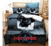 Parure De Lit Avril Lavigne, Ensemble De Literie Exquis, Housse De Couette, Ensemble De Literie, Cadeau D'anniversaire Pour Filles