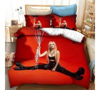 Parure De Lit Avril Lavigne, Ensemble De Literie Exquis, Housse De Couette, Ensemble De Literie, Cadeau D'anniversaire Pour Filles