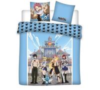 Parure de lit - AYMAX - Fairy Tail Natsu - 240x220 cm - Douce - Confortable - Durable
