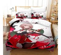 Parure De Lit Azur Lane Imprimee En 3d Avec Housse De Couette Et Taie D'oreiller Pour Lit Simple, Double, Queen Size Et King Size