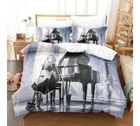 Parure De Lit Azur Lane Imprimee En 3d Avec Housse De Couette Et Taie D'oreiller Pour Lit Simple, Double, Queen Size Et King Size