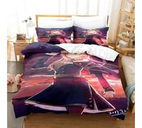 Parure De Lit Azur Lane Imprimee En 3d Avec Housse De Couette Et Taie D'oreiller Pour Lit Simple, Double, Queen Size Et King Size