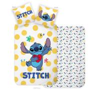 Parure de lit bébé Disney Lilo et Stitch Dots 100 x 135 cm, 40 x 60 cm Référence : BRM021426