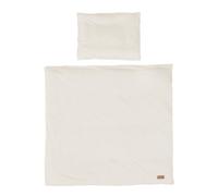 Roba Parure de lit bébé Seashells Oyster – 2 pièces (80×80 + 40×35) Coton bio Oeko‑TEX/GOTS Écru