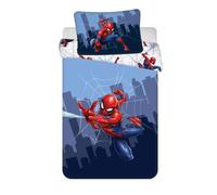 Parure de lit bébé Spiderman City Swinger 100 x 135 cm, 40 x 60 cm Référence : JFK106250