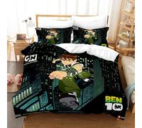 Parure De Lit Ben 10 Omniverse Imprimée En 3d Pour Enfants, Housse De Couette, Confortable, Cadeau Tendance Et Design