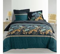 Parure de lit - Blondy - 240x220 cm - 100% coton - 3 pièces - Motif allover multicolore