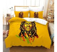 Parure De Lit Bob Marley, Légendes De La Musique, Chanteur Jamaïcain, Couvre-Lit Confortable, Parure De Lit Queen Size, Decoration De Chambre