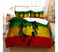 Parure De Lit Bob Marley, Légendes De La Musique, Chanteur Jamaïcain, Couvre-Lit Confortable, Parure De Lit Queen Size, Decoration De Chambre