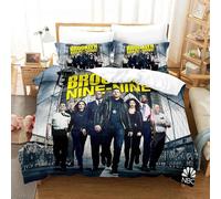 Parure De Lit Brooklyn Nine Nine Pour Lit Simple, Double, Queen Et King Size, Housse De Couette Pour Chambre D'enfant, Impression 3d