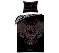 Halantex Parure de lit Call of Duty Black Ops 140x200 cm taie enfant + sac à dos 100% coton Oeko-Tex
