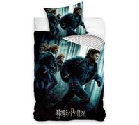 Parure de lit - Carbotex - Harry Potter - 140x200 cm - 70x90 cm - 100% coton
