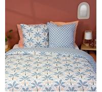 Parure de lit - CÔTÉ DÉCO - Fleuris & Géométriques - 220 x 240 cm - 100% coton - OEKO-TEX