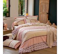 Parure De Lit Coton Ethnique Housse + Taie