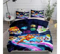 Parure De Lit Crash Bandicoot Game, Ensemble De Literie Exquis, Housse De Couette, Ensemble De Literie, Cadeau D'anniversaire De Luxe