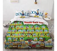 Parure De Lit Daisy Bleue Avec Housse De Couette Donald Duck Mickey Minnie, Cadeaux Pour Enfants, Taille Double, Simple, Queen Et King Size