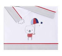 Parure de lit de la marque PEKEBABY modèle TRIP. Coton Mini Little