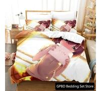 Parure De Lit De Luxe Avec Housse De Couette Et Taie D'oreiller Motif Anime A Silent Voice The Shape Of Voice, Impression 3d, Queen Size, 2025