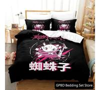 Parure De Lit De Luxe Avec Housse De Couette Et Taie D'oreiller Motif Anime Kumoko So I'm A Spider So What, Nouvelle Collection 3d