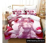 Parure De Lit De Luxe Avec Housse De Couette Et Taie D'oreiller Motif Anime Kumoko So I'm A Spider So What, Nouvelle Collection 3d