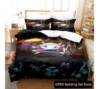 Parure De Lit De Luxe Avec Housse De Couette Et Taie D'oreiller Motif Anime Kumoko So I'm A Spider So What, Nouvelle Collection 3d