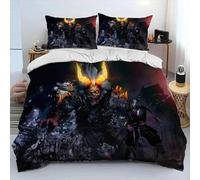 Parure De Lit De Luxe Avec Housse De Couette Et Taie D'oreiller, Motif S-Sekiro Shadows Die Twice, Imprime 3d, Taille King/Queen