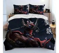 Parure De Lit De Luxe Avec Housse De Couette Et Taie D'oreiller, Motif S-Sekiro Shadows Die Twice, Imprime 3d, Taille King/Queen