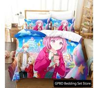 Parure De Lit De Luxe Avec Housse De Couette Et Taie D'oreiller Motif Wonderlands Showtime 3d