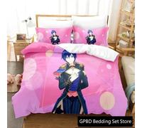 Parure De Lit De Luxe Avec Housse De Couette Et Taie D'oreiller Motif Wonderlands Showtime 3d
