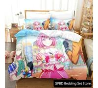 Parure De Lit De Luxe Avec Housse De Couette Et Taie D'oreiller Motif Wonderlands Showtime 3d