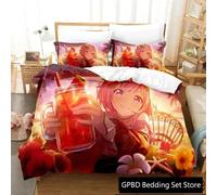 Parure De Lit De Luxe Avec Housse De Couette Et Taie D'oreiller Motif Wonderlands Showtime 3d