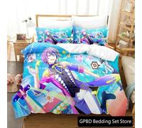 Parure De Lit De Luxe Avec Housse De Couette Et Taie D'oreiller Motif Wonderlands Showtime 3d