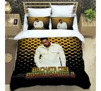 Parure De Lit De Luxe Avec Impression 3d Du Chanteur Latin Romeo Santos, Ensemble De Literie Exquis, Housse De Couette, Ensemble De Literie, Cadeau De Luxe