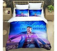 Parure De Lit De Luxe Avec Impression 3d Du Chanteur Latin Romeo Santos, Ensemble De Literie Exquis, Housse De Couette, Ensemble De Literie, Cadeau De Luxe
