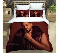 Parure De Lit De Luxe Avec Impression 3d Du Chanteur Latin Romeo Santos, Ensemble De Literie Exquis, Housse De Couette, Ensemble De Literie, Cadeau De Luxe