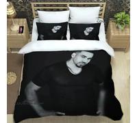 Parure De Lit De Luxe Avec Impression 3d Du Chanteur Latin Romeo Santos, Ensemble De Literie Exquis, Housse De Couette, Ensemble De Literie, Cadeau De Luxe