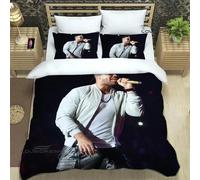 Parure De Lit De Luxe Avec Impression 3d Du Chanteur Latin Romeo Santos, Ensemble De Literie Exquis, Housse De Couette, Ensemble De Literie, Cadeau De Luxe