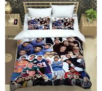 Parure De Lit De Luxe Avec Impression 3d Du Groupe Bsb Backstreet Boys, Ensemble De Literie Exquis, Housse De Couette, Ensemble De Literie, Cadeau D'anniversaire