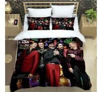 Parure De Lit De Luxe Avec Impression 3d Du Groupe Bsb Backstreet Boys, Ensemble De Literie Exquis, Housse De Couette, Ensemble De Literie, Cadeau D'anniversaire