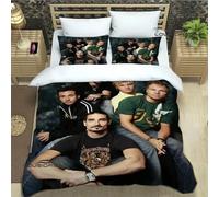 Parure De Lit De Luxe Avec Impression 3d Du Groupe Bsb Backstreet Boys, Ensemble De Literie Exquis, Housse De Couette, Ensemble De Literie, Cadeau D'anniversaire