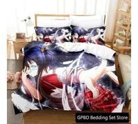 Parure De Lit De Luxe Imprimee En 3d Avec Motif Anime Love, Chunibyo Et Autres Délires Pour Garcon S Et Filles, Housse De Couette Pour Lit Double, Queen Et King Size