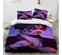 Parure De Lit De Luxe Imprimee En 3d Johnny Depp, Housse De Couette, Taie D'oreiller, King Size Et Queen Size Pour Enfants