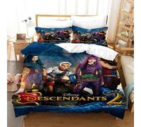 Parure De Lit Descendants 3 Pour Adolescents Et Enfants, Housse De Couette, Couette Douce, Housse De Couette, Taie D'oreiller